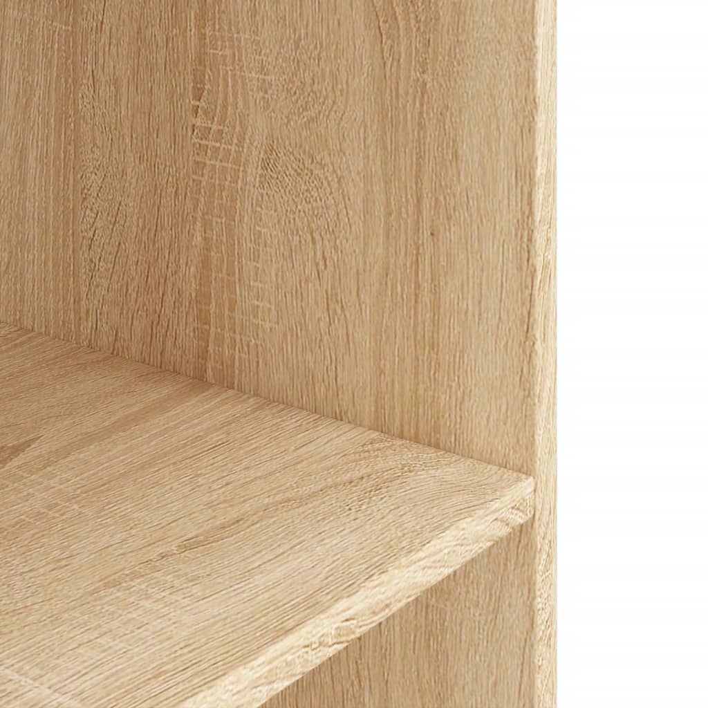 vidaXL Aquarium Stand Sonoma Oak 100x40x60 cm Engineered Wood 6