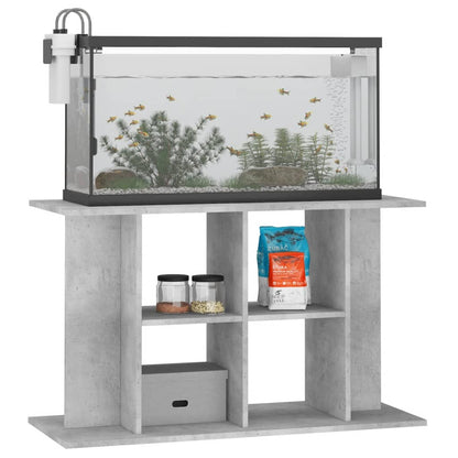 vidaXL Aquarium Stand Concrete Grey 100x40x60 cm Engineered Wood 3