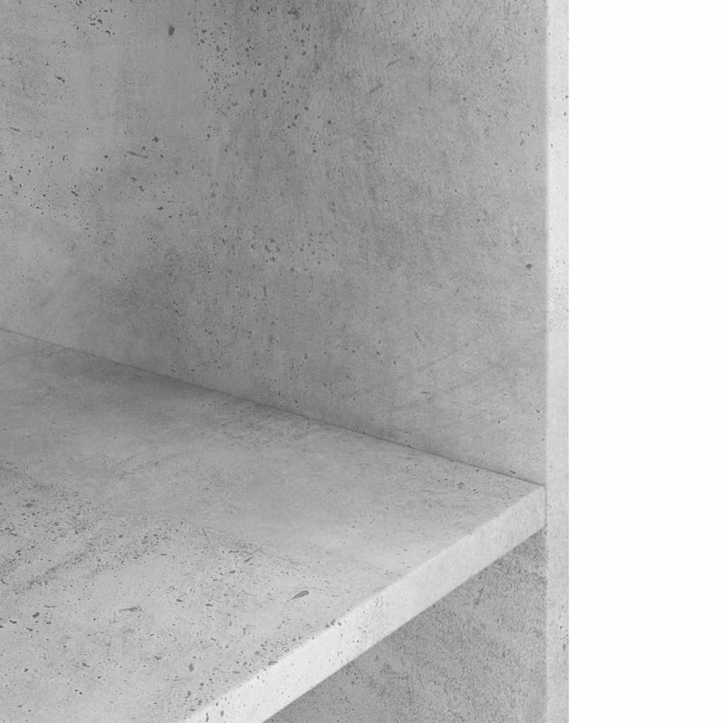 vidaXL Aquarium Stand Concrete Grey 100x40x60 cm Engineered Wood 6