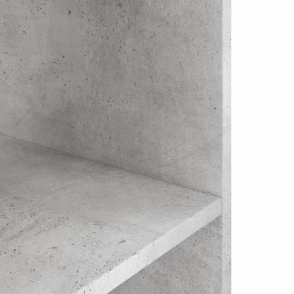 vidaXL Aquarium Stand Concrete Grey 100x40x60 cm Engineered Wood 6