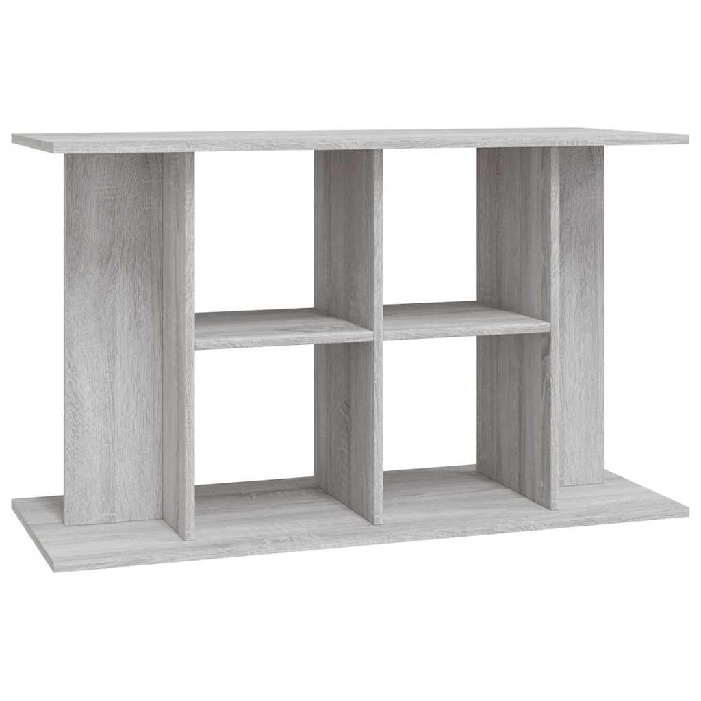 vidaXL Aquarium Stand Grey Sonoma 100x40x60 cm Engineered Wood 2