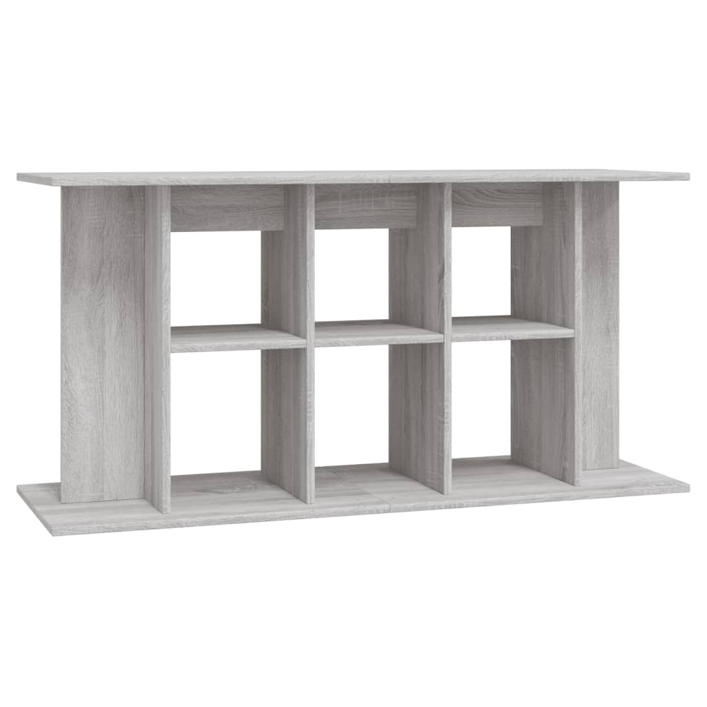 vidaXL Aquarium Stand Grey Sonoma 120x40x60 cm Engineered Wood 2