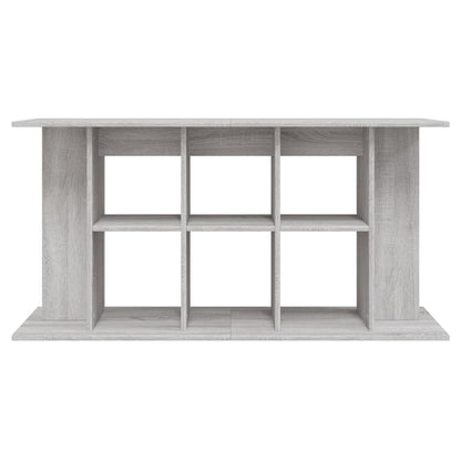 vidaXL Aquarium Stand Grey Sonoma 120x40x60 cm Engineered Wood 4