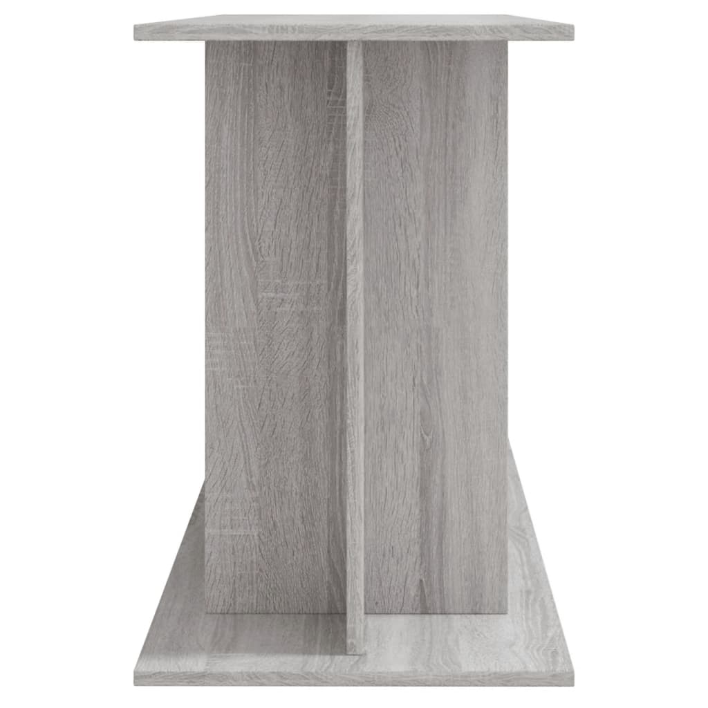 vidaXL Aquarium Stand Grey Sonoma 120x40x60 cm Engineered Wood 5