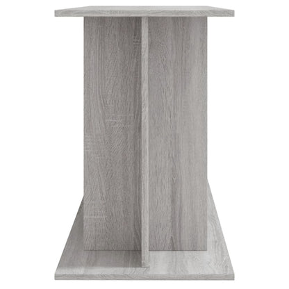 vidaXL Aquarium Stand Grey Sonoma 120x40x60 cm Engineered Wood 5