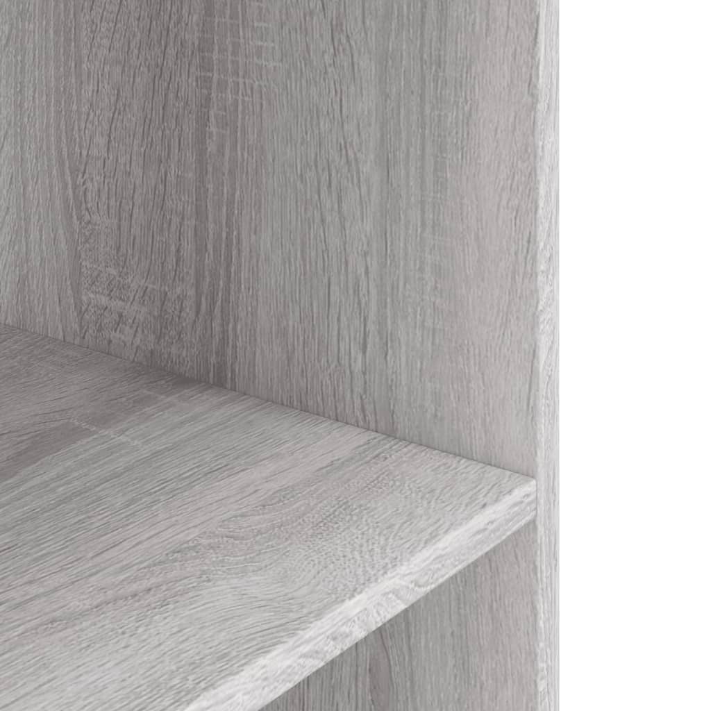 vidaXL Aquarium Stand Grey Sonoma 120x40x60 cm Engineered Wood 6