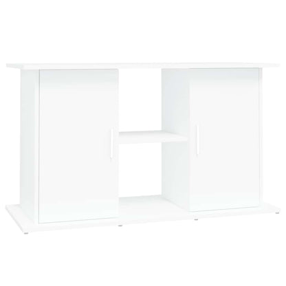 Aquarium Stand Engineered Wood Depth 41 cm White 101 cm