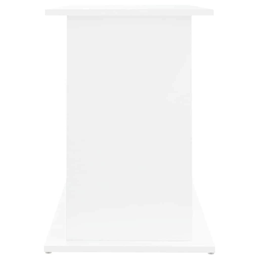 Aquarium Stand Engineered Wood Depth 41 cm White 101 cm