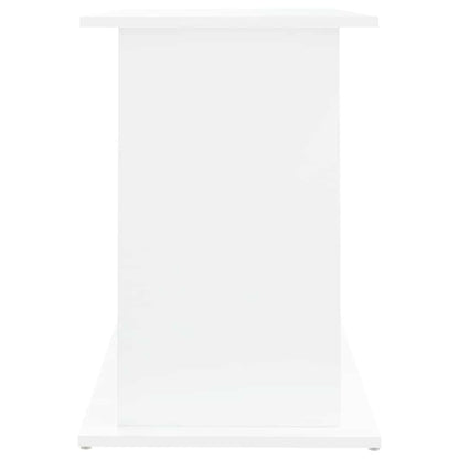 Aquarium Stand Engineered Wood Depth 41 cm White 101 cm