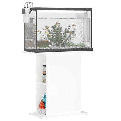 vidaXL Aquarium Stand White 75x36x72.5 cm Engineered Wood 3