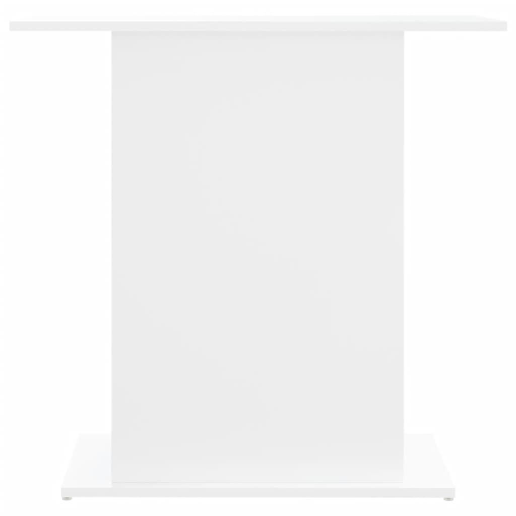 vidaXL Aquarium Stand White 75x36x72.5 cm Engineered Wood 4