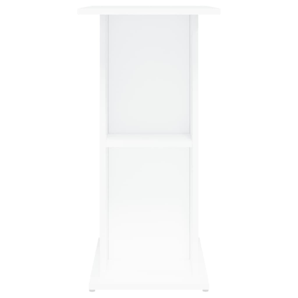 vidaXL Aquarium Stand White 75x36x72.5 cm Engineered Wood 5