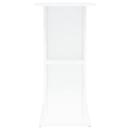vidaXL Aquarium Stand White 75x36x72.5 cm Engineered Wood 5