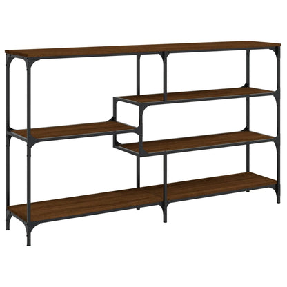 vidaXL Console Table Brown Oak 160x32x95 cm Engineered Wood 2