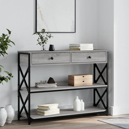vidaXL Console Table 75x28x75 cm Engineered Wood