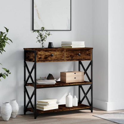 vidaXL Console Table 75x28x75 cm Engineered Wood