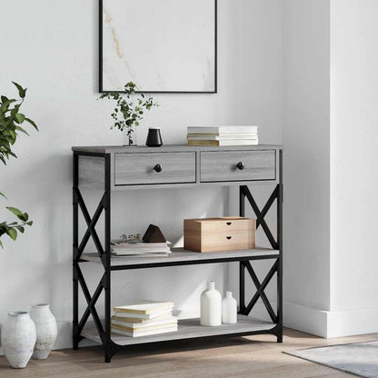 vidaXL Console Table 75x28x75 cm Engineered Wood