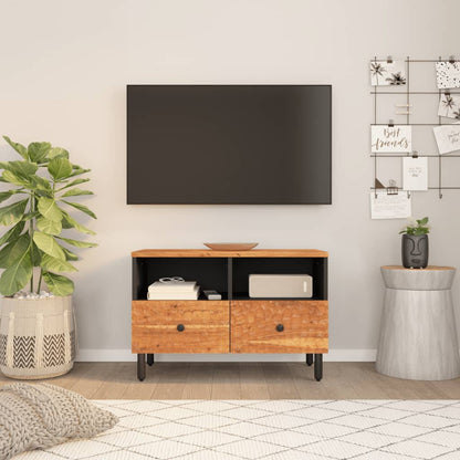 vidaXL TV Cabinet 70x33x46 cm Solid Wood Acacia 3