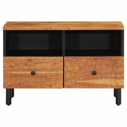 vidaXL TV Cabinet 70x33x46 cm Solid Wood Acacia 5