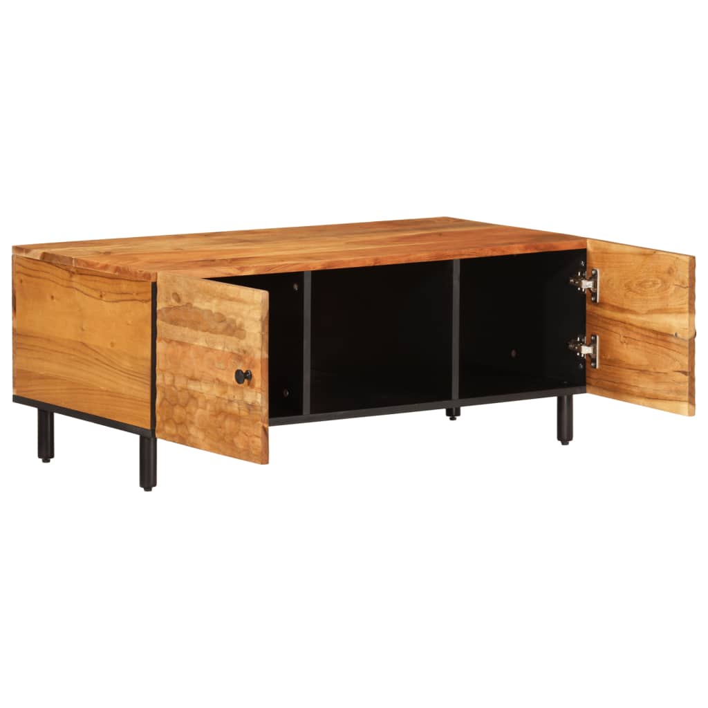 vidaXL Coffee Table 100x54x40 cm Solid Wood Acacia 4