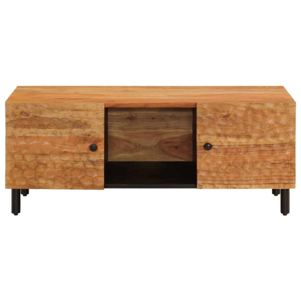vidaXL Coffee Table 100x54x40 cm Solid Wood Acacia 5