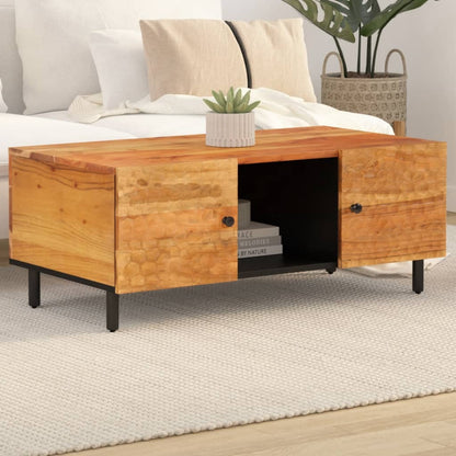 vidaXL Coffee Table 100x54x40 cm Solid Wood Acacia 1