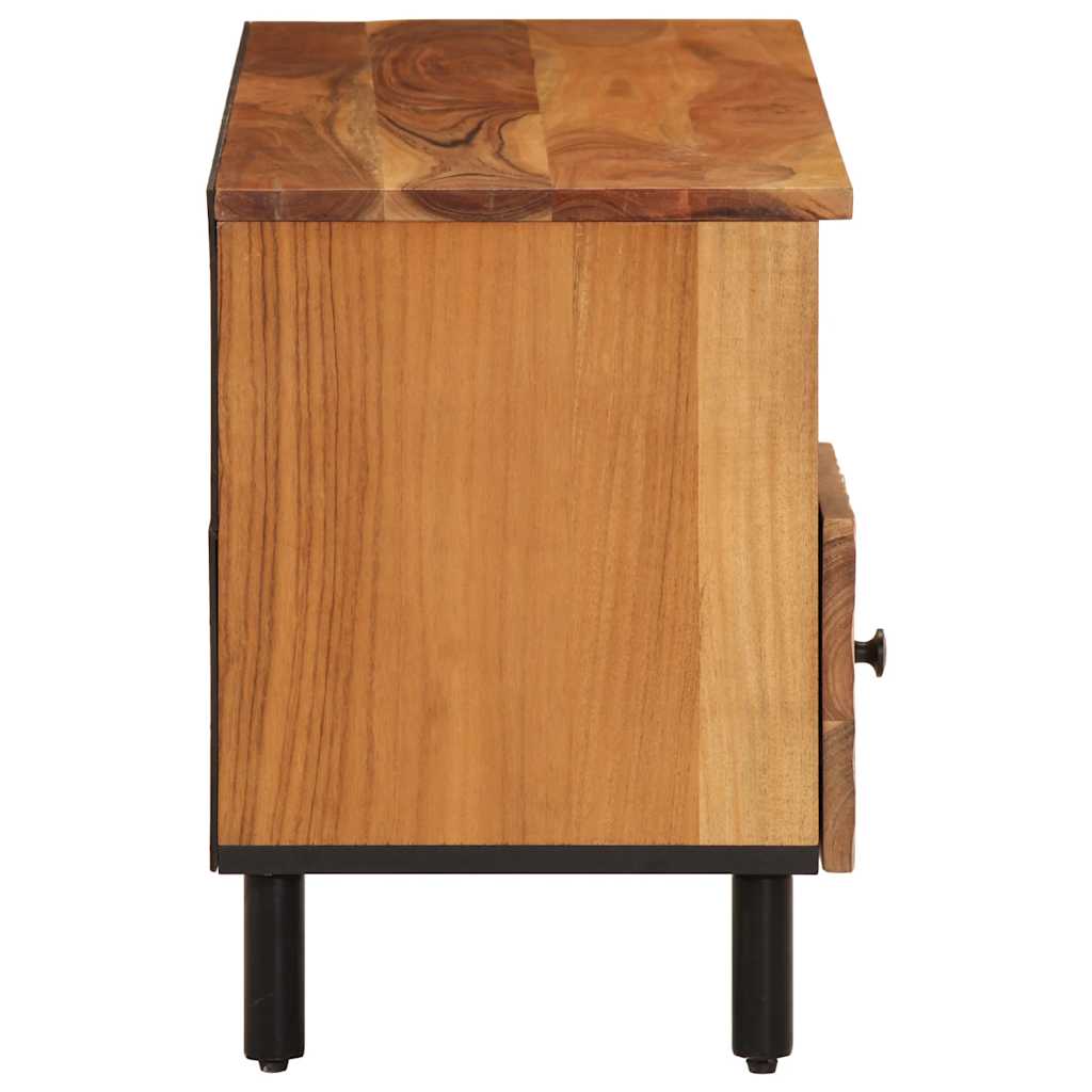 vidaXL TV Cabinet 100x33x46 cm Solid Wood Acacia 6