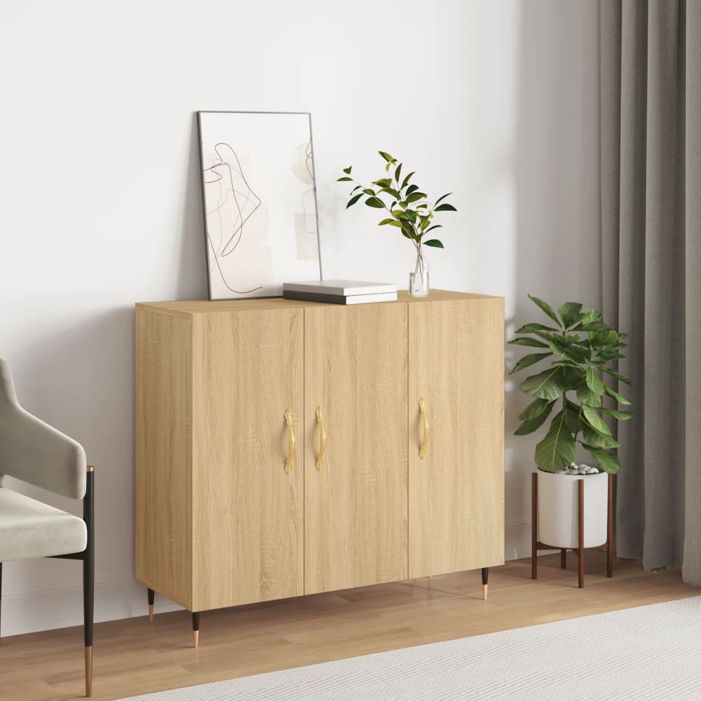vidaXL Sideboard 90x34x80 cm Engineered Wood