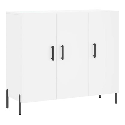 Sideboard 90x34x80 cm Engineered Wood White