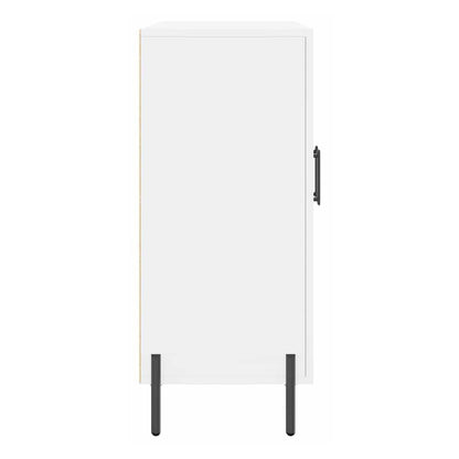 Sideboard 90x34x80 cm Engineered Wood White