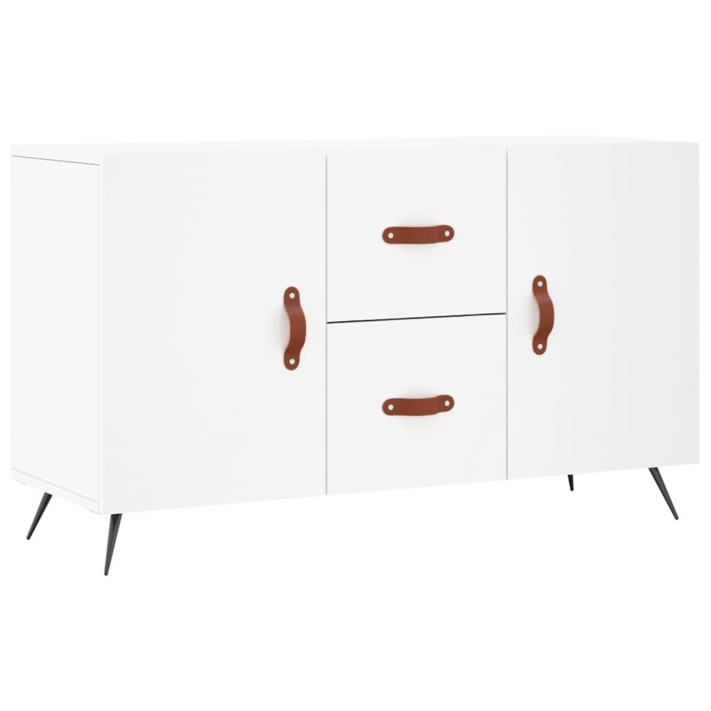 vidaXL Sideboard White 100x36x60 cm Engineered Wood 2