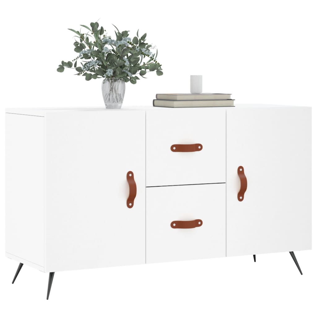 vidaXL Sideboard White 100x36x60 cm Engineered Wood 3