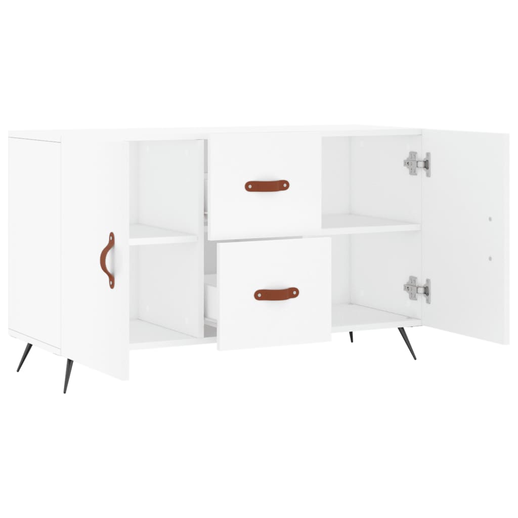 vidaXL Sideboard White 100x36x60 cm Engineered Wood 5