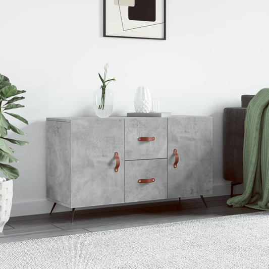 vidaXL Sideboard Concrete Grey 100x36x60 cm Engineered Wood 1
