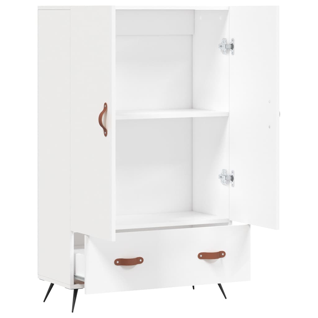 vidaXL Highboard White 69.5x31x115 cm Engineered Wood 5