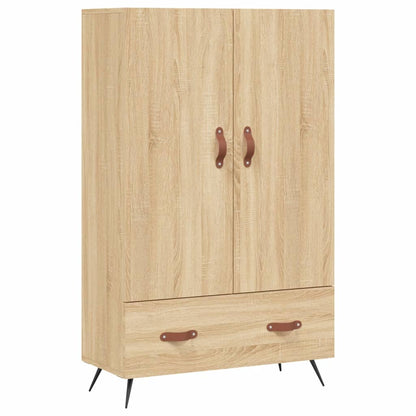 vidaXL Highboard Sonoma Oak 69.5x31x115 cm Engineered Wood 1