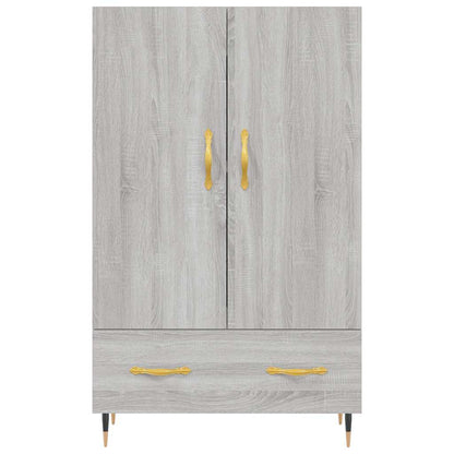 vidaXL Highboard Grey Sonoma 69.5x31x115 cm Engineered Wood 6