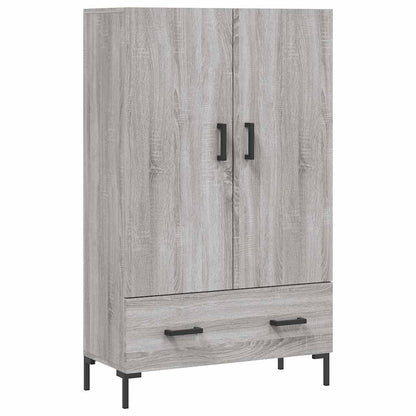 vidaXL Highboard Grey Sonoma 69.5x31x115 cm Engineered Wood 2