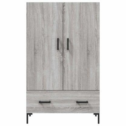 vidaXL Highboard Grey Sonoma 69.5x31x115 cm Engineered Wood 6