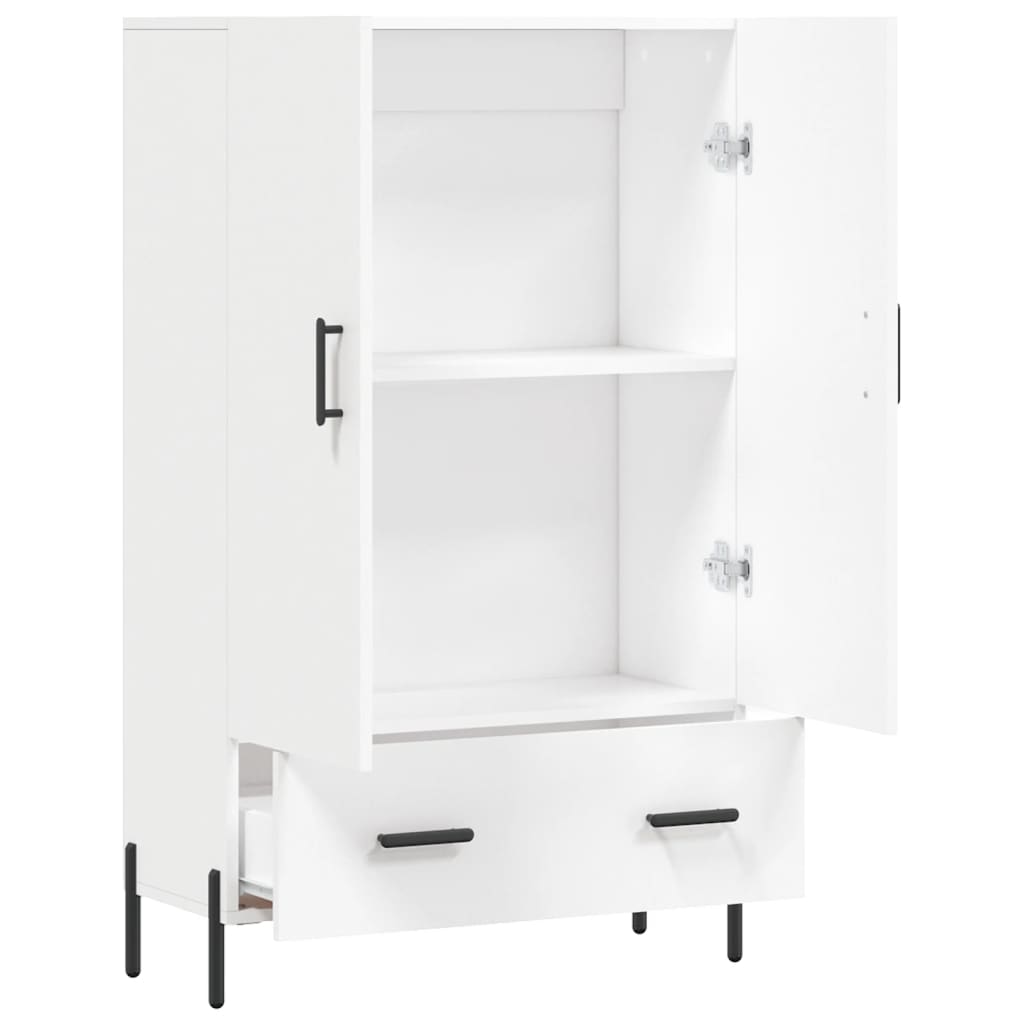 vidaXL Highboard White 69.5x31x115 cm Engineered Wood 5