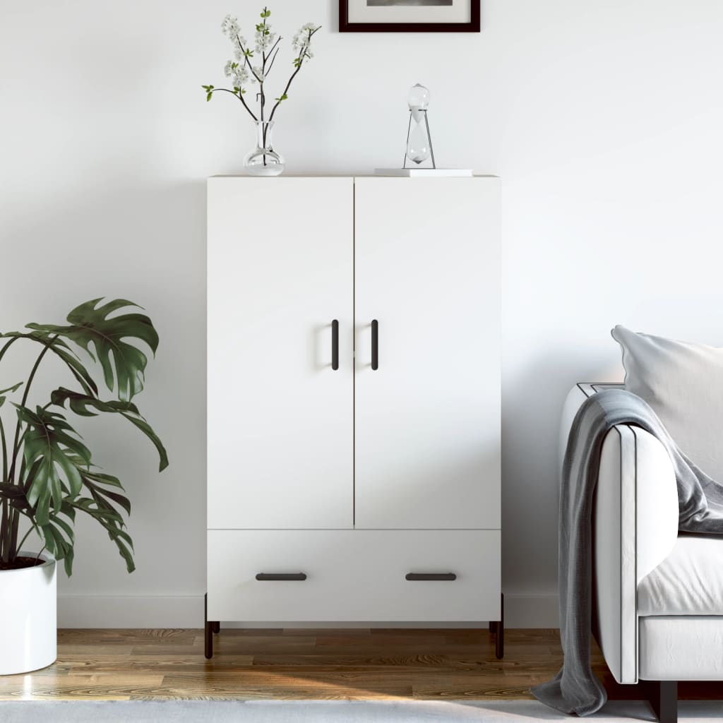 vidaXL Highboard White 69.5x31x115 cm Engineered Wood 1