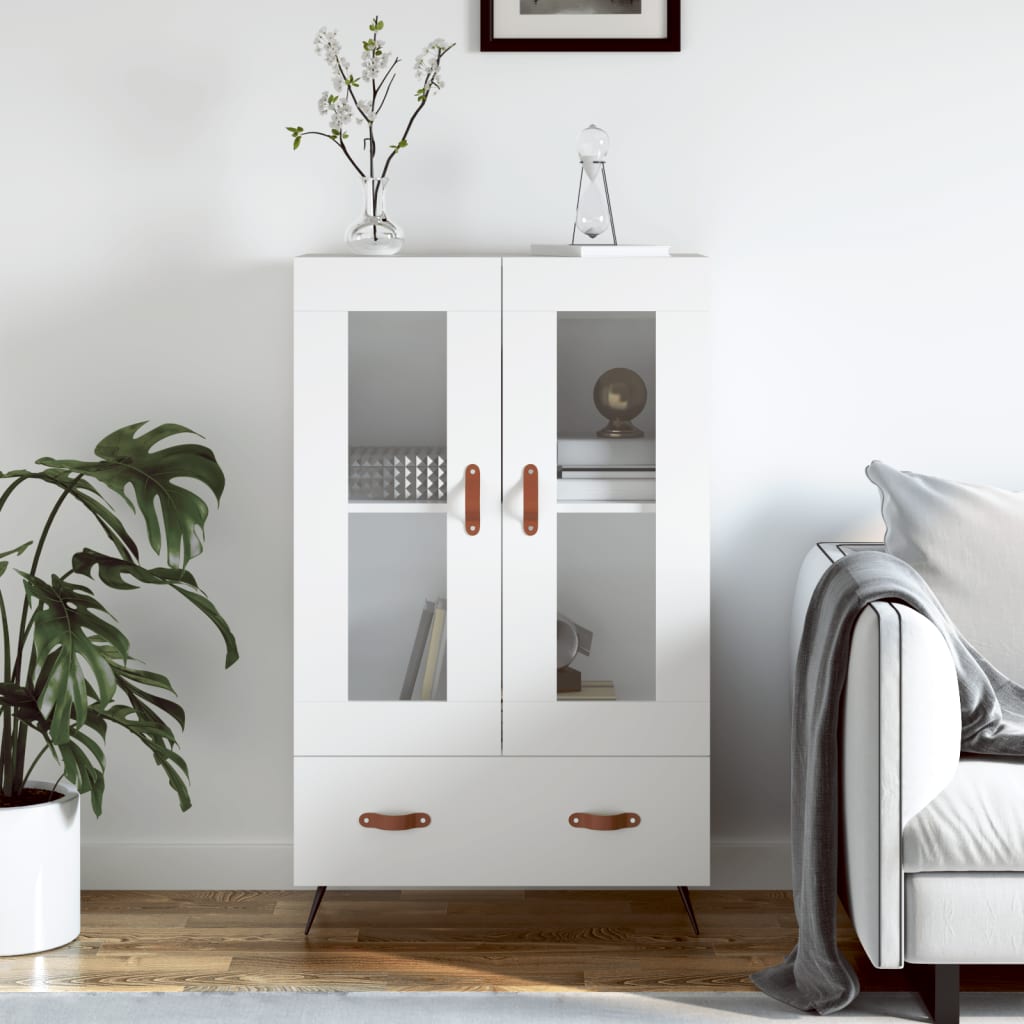vidaXL Highboard White 69.5x31x115 cm Engineered Wood 1