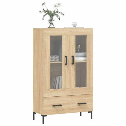 vidaXL Highboard Sonoma Oak 69.5x31x115 cm Engineered Wood 3