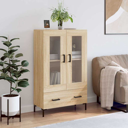 vidaXL Highboard Sonoma Oak 69.5x31x115 cm Engineered Wood 1