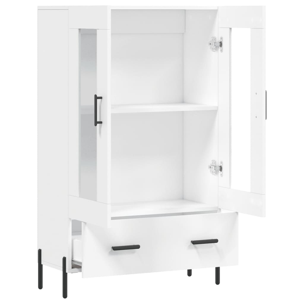 vidaXL Highboard White 69.5x31x115 cm Engineered Wood 5