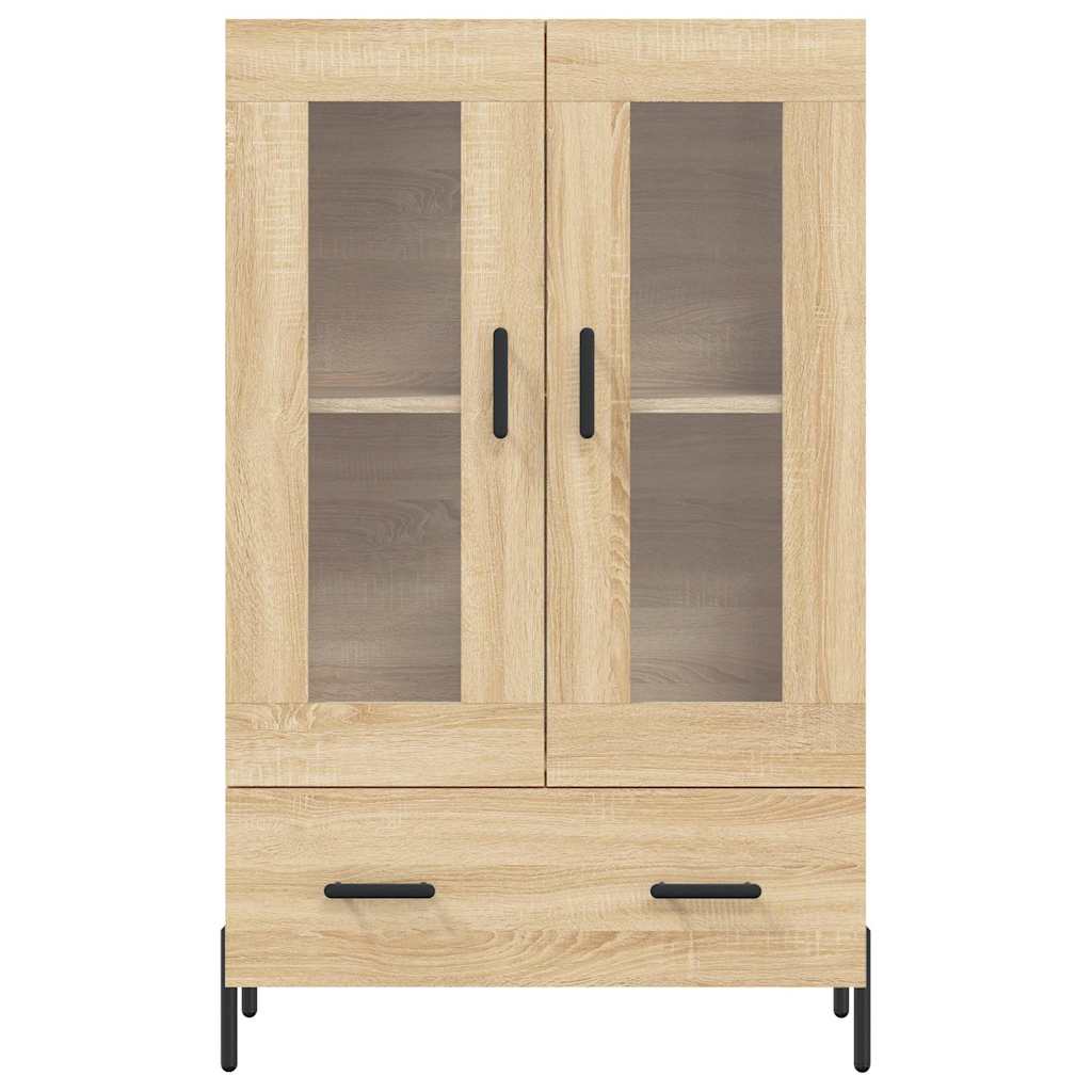 vidaXL Highboard Sonoma Oak 69.5x31x115 cm Engineered Wood 6
