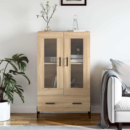 vidaXL Highboard Sonoma Oak 69.5x31x115 cm Engineered Wood 1