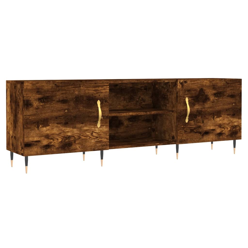 TV Cabinet 150x30x50 cm Engineered Wood Smoked oak