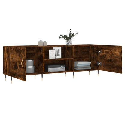 TV Cabinet 150x30x50 cm Engineered Wood Smoked oak