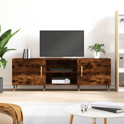 TV Cabinet 150x30x50 cm Engineered Wood Smoked oak